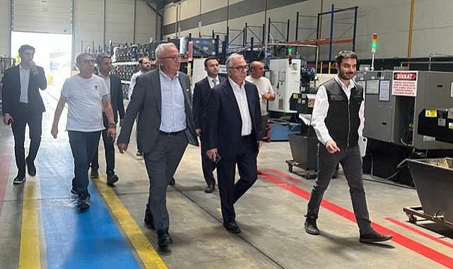 GAZBİR Başkanı Arslan'ın ziyareti - ''Regülatör, istasyon ve akıllı gaz sayaçı...''