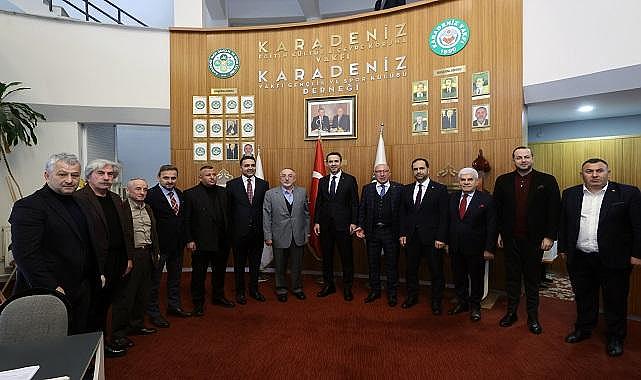 ''İstanbul’da Karadeniz Vakfı’na ziyaret'' - Enerji Bakanı Bayraktar!