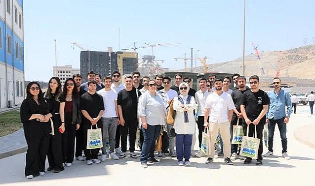 OSTİM Teknik Üniversitesi öğrencileri Akkuyu Nükleer'i ziyaret etti!