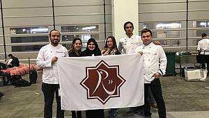 Gastronomi öğrencilerine gümüş ve bronz madalya