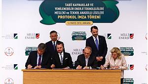 3 Yenilenebilir Enerji ve 7 Tabi Kaynaklar Lisesi açılıyor