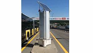 Metrobüs'ün rüzgarından elektrik üretecek