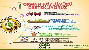 Orman Köylüsüne Güneş Enerjisi desteği veriyor