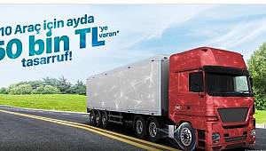 Doğalgazla 10 araçta 50 bin TL tasarruf