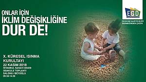 22 KASIM’DA: Küresel Isınma Kurultayı İstanbul’da yapılıyor