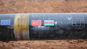 TANAP ve TAP doğalgaz boru hatları Meriç'te birleşti