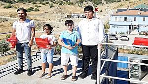 Maraşlı çocuklardan çevreci projeler