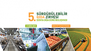 Gıdanın bugünü ve geleceği Sürdürülebilir Gıda Zirvesi’nde konuşulacak
