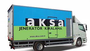 Kiralık Mobil Jeneratör hizmeti başlattı!