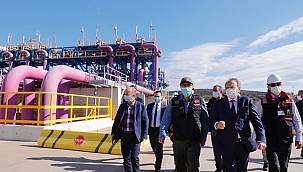 'TÜPRAŞ, Egegaz LNG Terminali, Star Rafineri, Petkim ve Etki Liman FSRU tesislerini ziyaret etti'