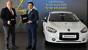 16 adet Fluence ZE elektrikli otomobili öğrencilerle buluşturdu - RENAULT!