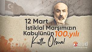 EÜD: Minnetle anıyoruz
