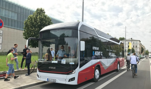 Otokar'ın elektrikli otobüsü Münih'te