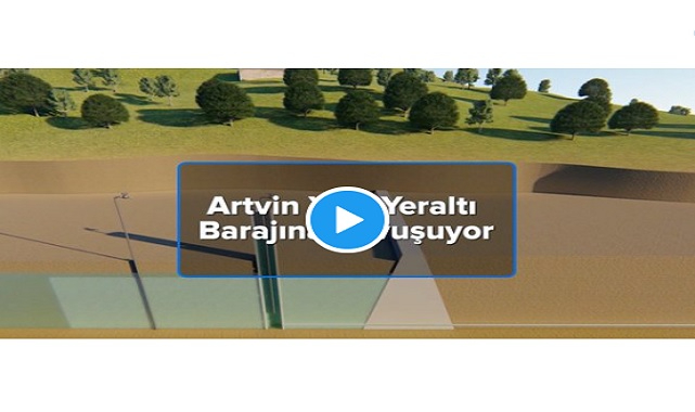 Yeraltı Barajı'nda SU toplanmaya başlandı - ARTVİN!