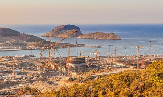 Akkuyu Nükleer 1'inci Güç Ünitesi - İç Koruma Kabuğunun 4'üncü Katmanı Kuruldu!
