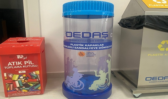 Osmangazi Elektrik - 'Plastik  Kapak Toplama' kampanyası başlattı!