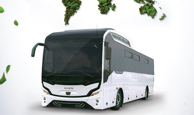 CNG'li otobüsü ile ödül aldı - Anadolu Isuzu!