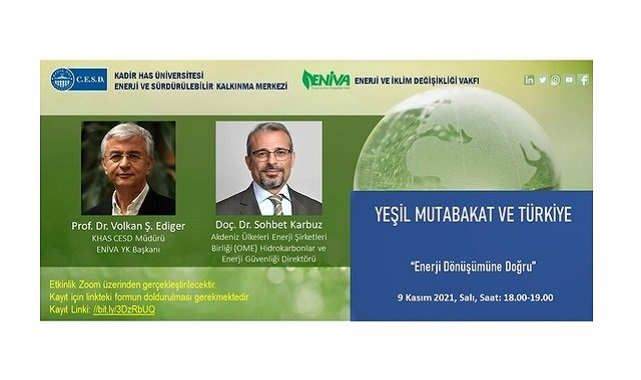 Enerji Etkinliği - Konu 'Yeşil Mutabakat ve Türkiye'