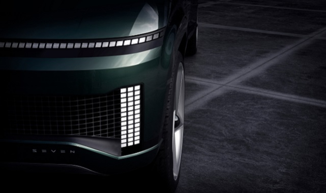 Hyundai’nin Elektrikli SUV Konsepti SEVEN’dan İlk Çizimler Paylaşıldı!