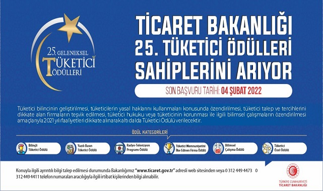 ENERJİ ŞİRKETLERİ -  Tüketici Memnuniyetini İlke Edinen Firma Ödülü'ne başvurabilirsiniz!