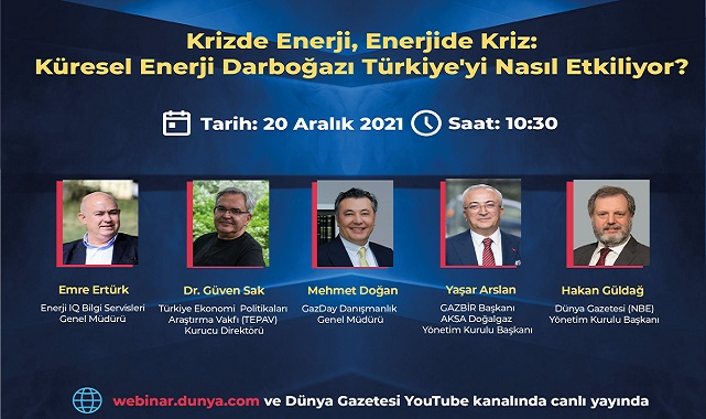 GAZBİR Başkanı Arslan değerlendirecek - Küresel Enerji Darboğazı Türkiye'yi Nasıl Etkiliyor?
