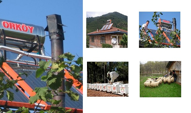 ORKÖY destekleri: Güneş enerjisi - Dış cephe mantolama - Köy evleri elektrik iç tesisatı...