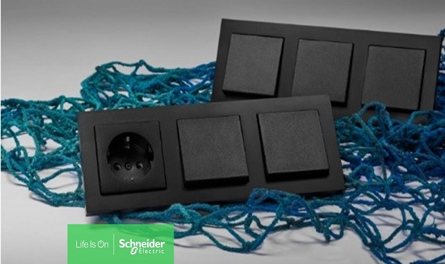 Schneider Electric: Balık ağlarından 'Anahtarlar - Prizler ve Çerçeveler üretti