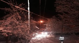 SEDAŞ ekiplerinin kar mücadelesi!