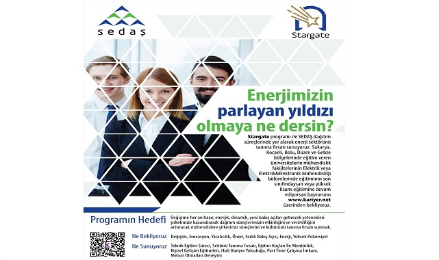 SEDAŞ Stargate Yetenek Programı - Yeni dönem başlıyor!