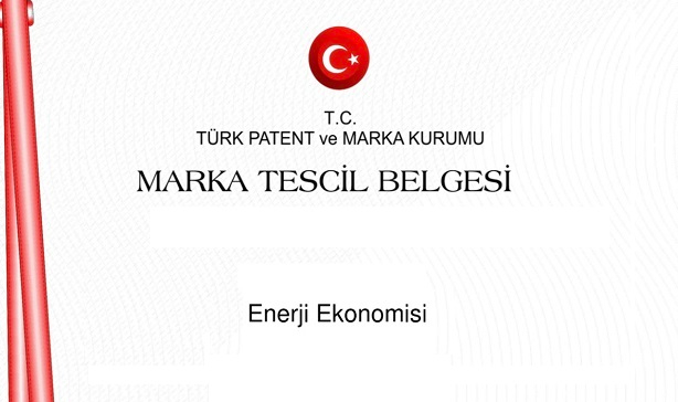 'Enerji Ekonomisi' markamız tescillendi!
