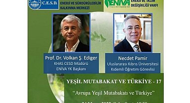 'Avrupa Yeşil Mutabakatı ve Türkiye' - ETKİNLİK!