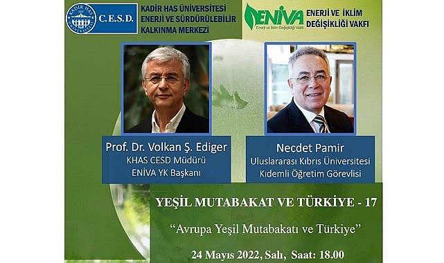 'Avrupa Yeşil Mutabakatı ve Türkiye' - ETKİNLİK!