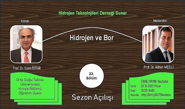 Hidrojen Sohbetleri Sezon açılışı!