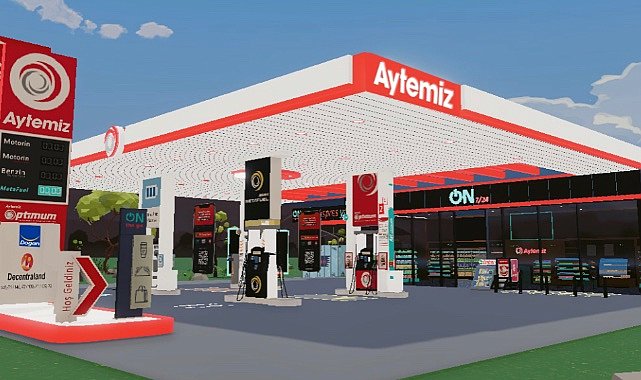 Metaverse'te dünyanın ilk akaryakıt istasyonunu Türk markası Aytemiz açtı!