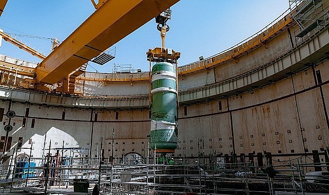 Pressure Compensator Installation of Unit 1 in Akkuyu, Turkey's first nuclear power plant, has been completed!