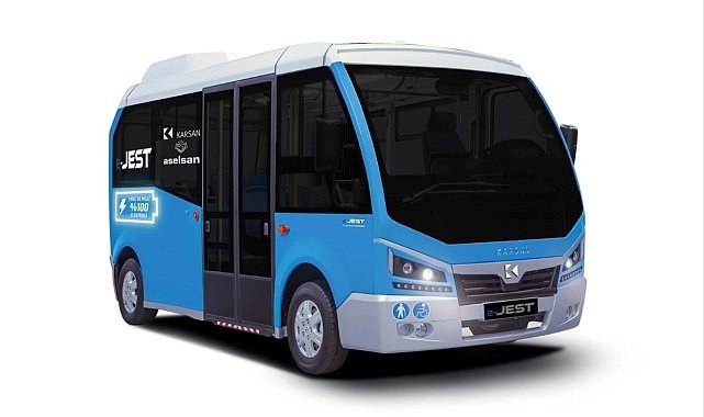 ASELSAN ve KARSAN’dan Yerli ve Milli Elektrikli Minibüs!