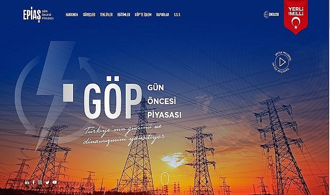 EPİAŞ - ''Gün Öncesi Piyasası'' yayında!