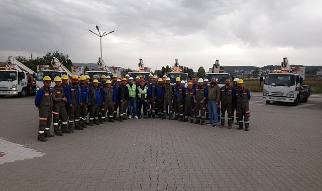 OEDAŞ ''194 kişilik ekibiyle'' yeni yılı karşılamaya hazır!