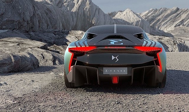 815 beygirlik tamamen elektrikli coupe - DS E-TENSE PERFORMANC!