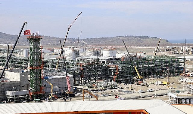 Filyos Doğal Gaz İşleme Tesisi - Karadeniz doğal gaz Nisan'da tesiste!