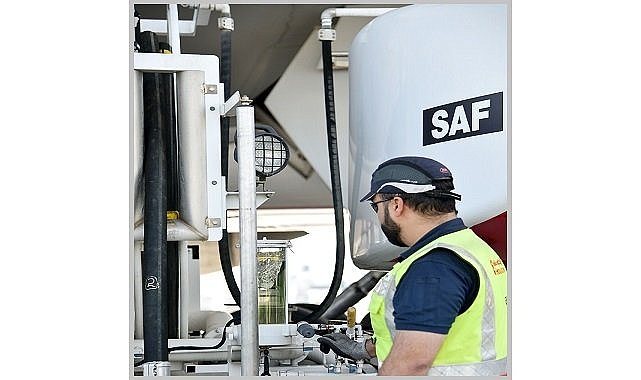 Yüzde 100 Sürdürülebilir Havacılık Yakıtı ''SAF'' ile ilk test uçuşunu gerçekleştirdi!