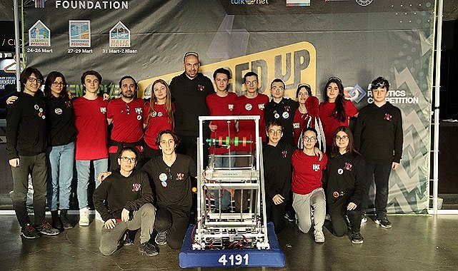 Engineering Inspiration Ödülü aldılar - Dünya Şampiyonası'na katılmaya hak kazandılar!