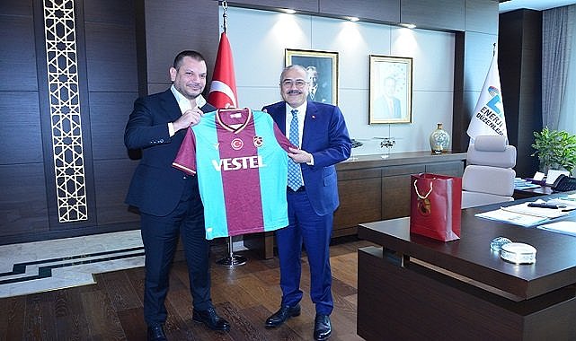 Trabzonspor Kulübü'nden EPDK Başkanı Mustafa Yılmaz'a Ziyaret…