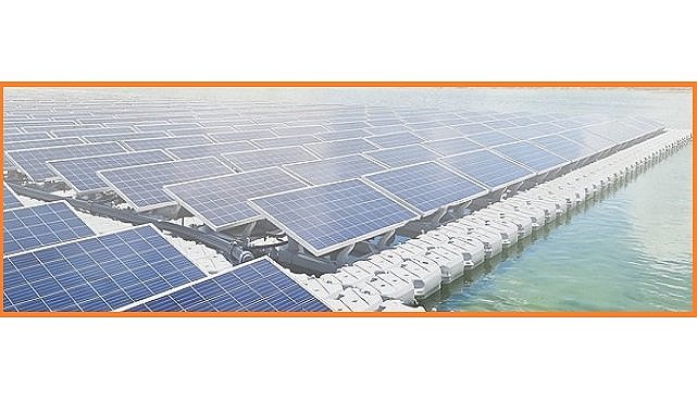 'Yüzer Güneş Panelleri' ile buharlaşma engellenebilir!