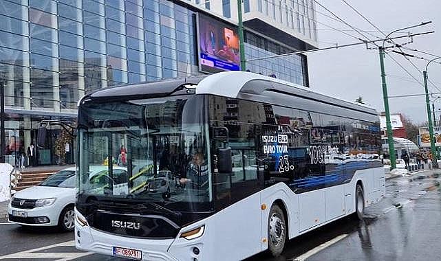 ''Isuzu’nun yüzde 100 ELEKTRİKLİ otobüsü Citivolt'' - Demo turu için yollarda!