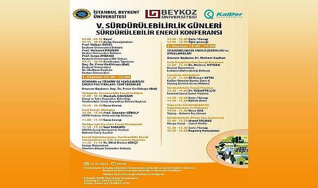 Sürdürülebilir Enerji Konferansı!