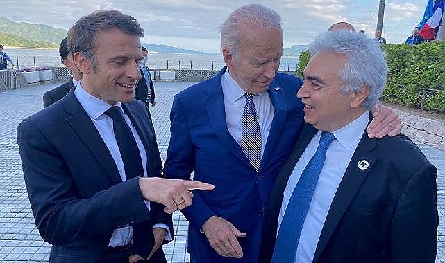Türk Yönetici ''ABD Başkanı Biden ve Fransa Cumhurbaşkanı Macron ile''