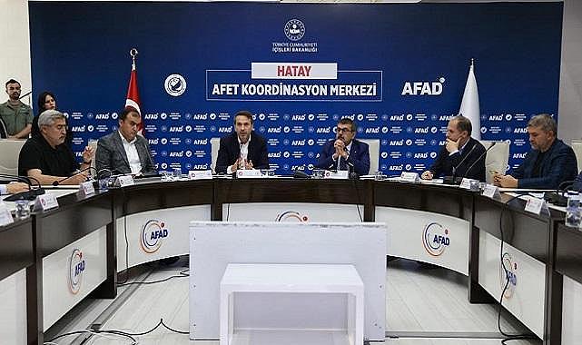 Enerji Bakanı Alparslan Bayraktar Hatay'da!