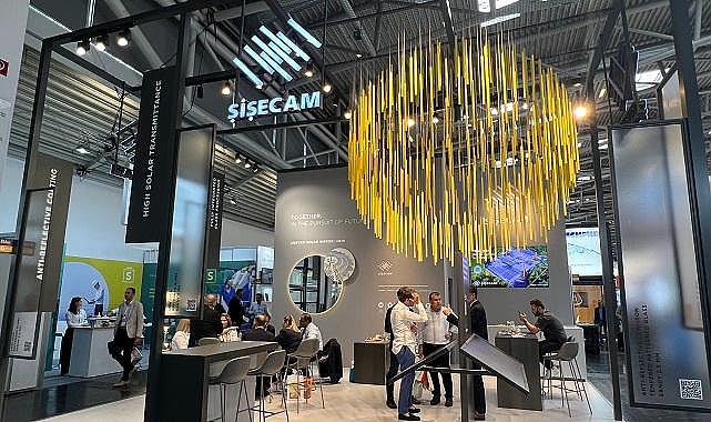 Şişecam, Intersolar Europe Fuarı'nda güneş enerjisi camlarını sergiledi