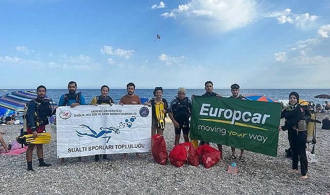 Akdeniz Üniversitesi Su Altı Topluluğu'nun Gönüllü Çalışmalarına destek verdi!